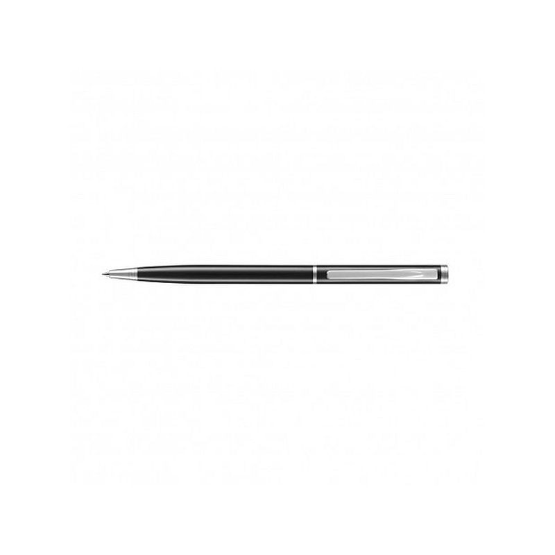 Pix metalic, varf grosime 1 mm, cu mecanism, mina tip Cross Argintiu - imagine 3